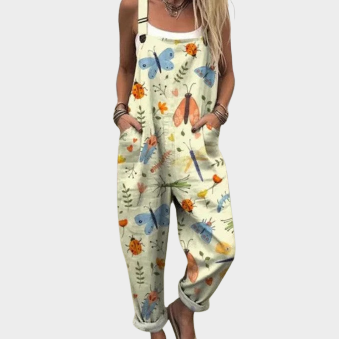 Frieda – Bequemer Overall mit Print