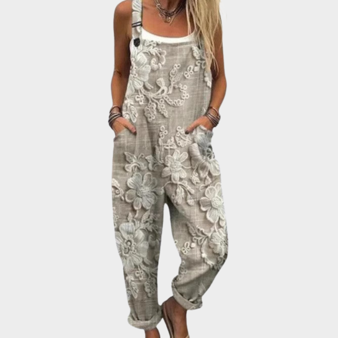 Victoria – Bequemer Overall mit Print