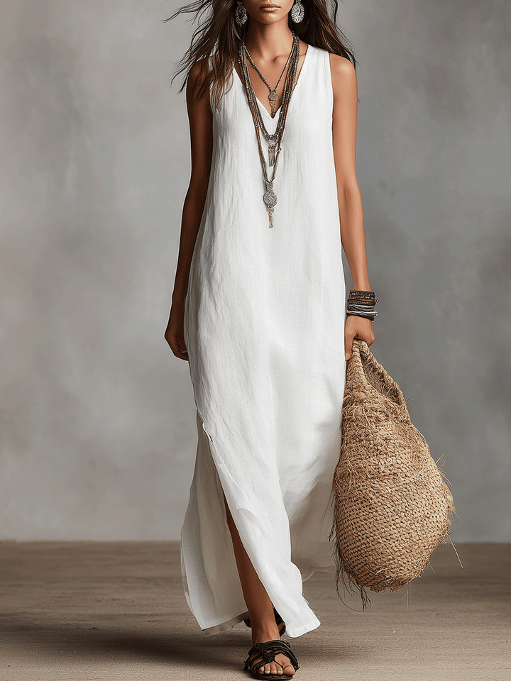 Anita | Kleid mit V-Ausschnitt