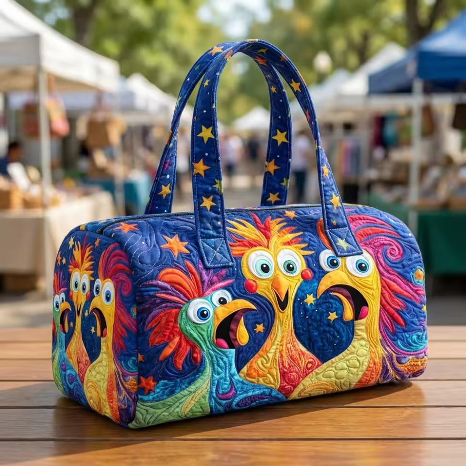 Adrienne | Handgefertigte weiche Reisetasche