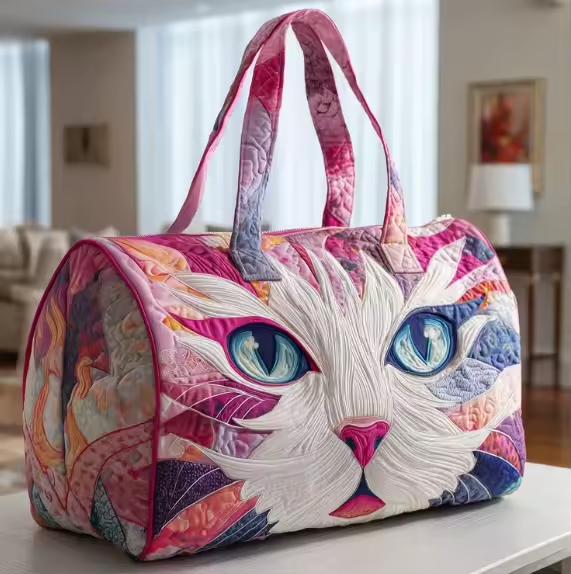 Hannah | Handgefertigte weiche Reisetasche