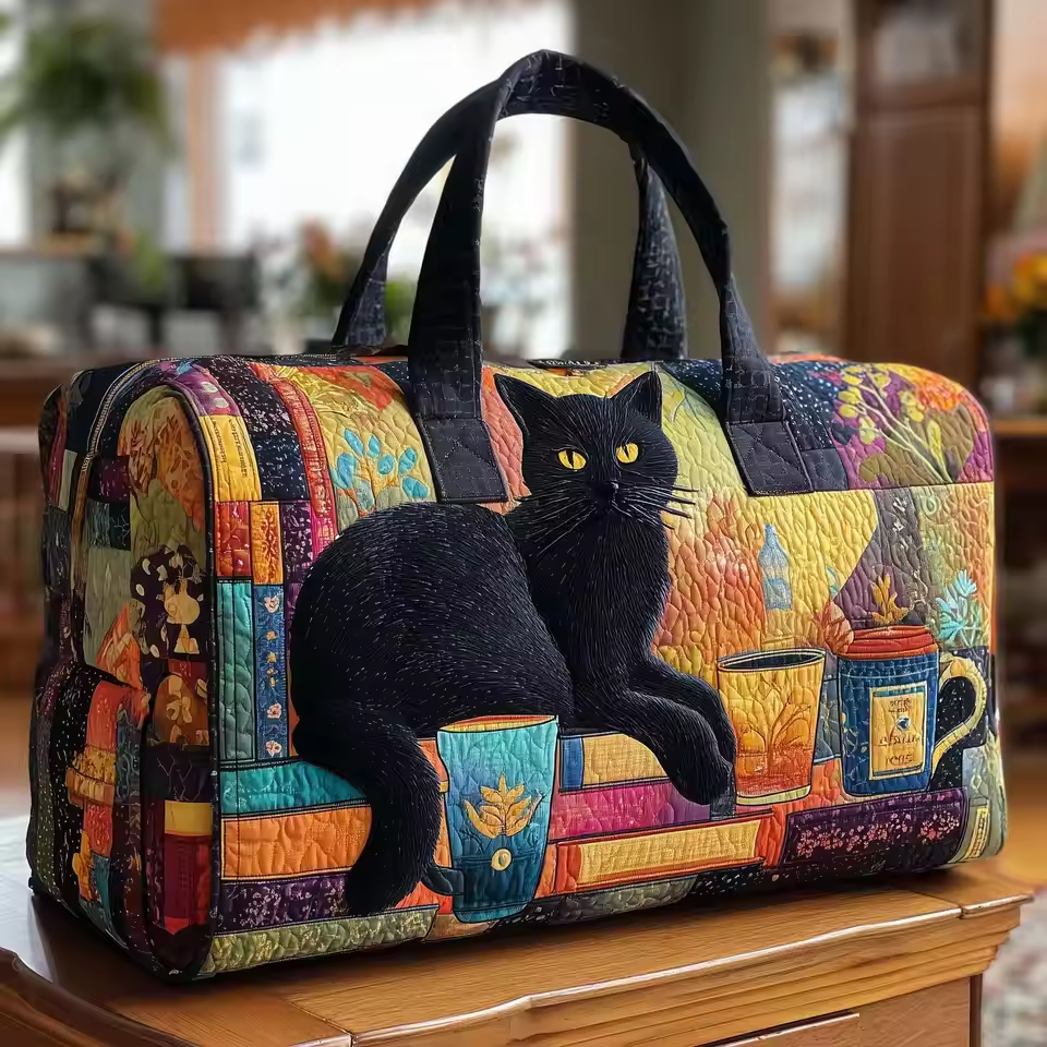 Laila | Handgefertigte weiche Reisetasche