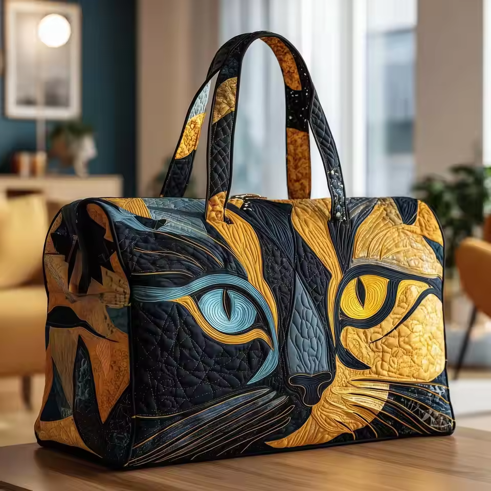 Tina | Handgefertigte weiche Reisetasche