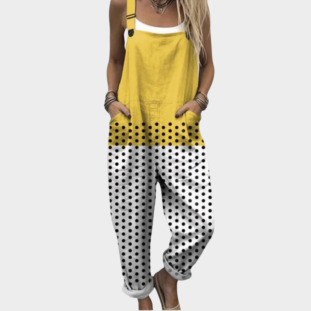 Ida – Bequemer Overall mit Print