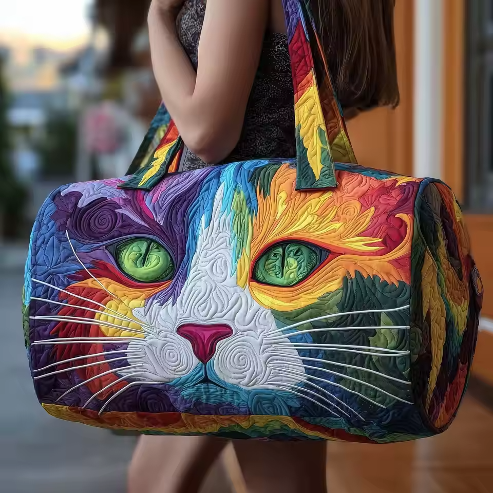 Greta | Handgefertigte weiche Reisetasche