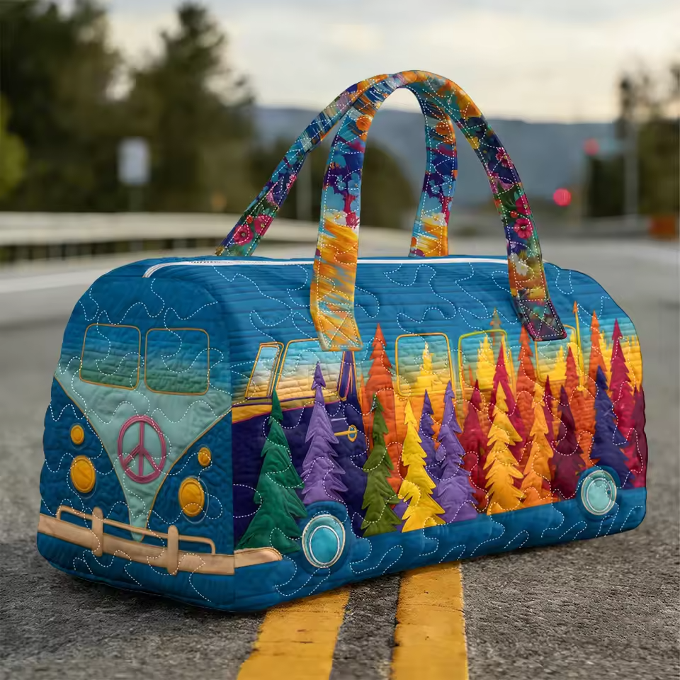 Charlotte | Handgefertigte weiche Reisetasche