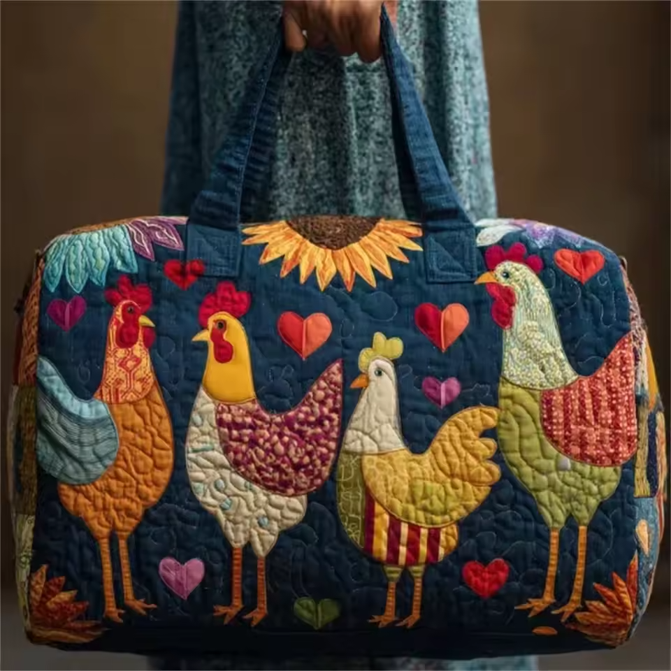 Eleonora | Handgefertigte weiche Reisetasche