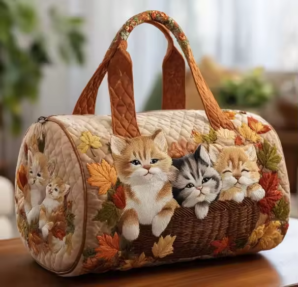 Doris | Handgefertigte weiche Reisetasche