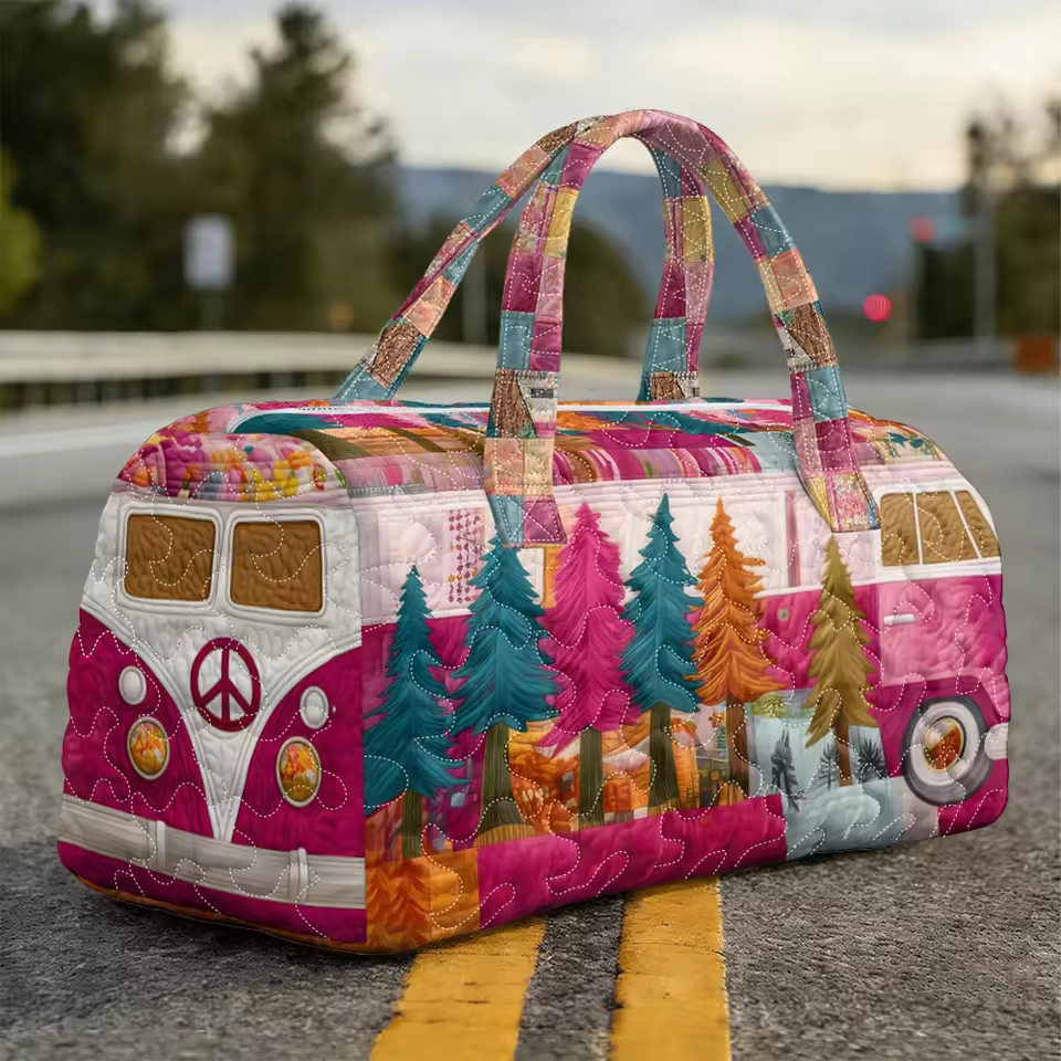Clémentine | Handgefertigte weiche Reisetasche