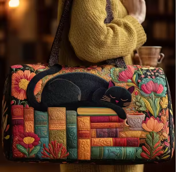 Johanna | Handgefertigte weiche Reisetasche