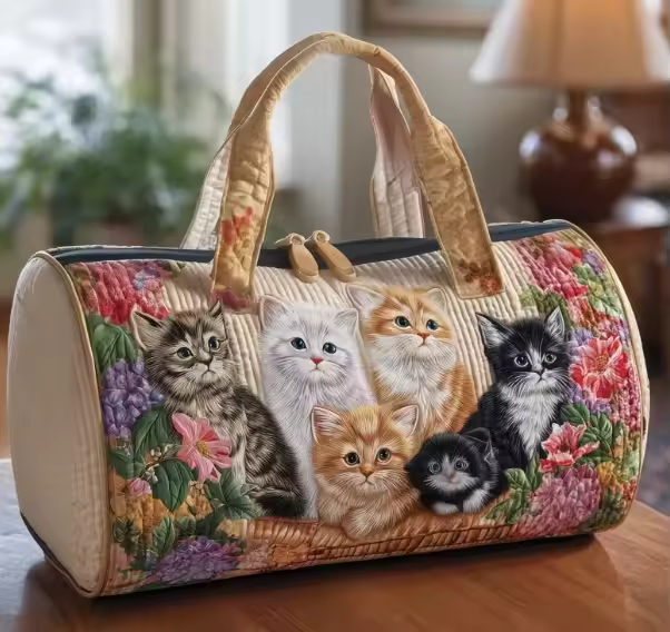 Alice | Handgefertigte weiche Reisetasche