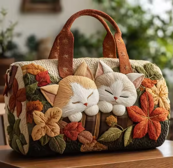 Gerda | Handgefertigte weiche Reisetasche
