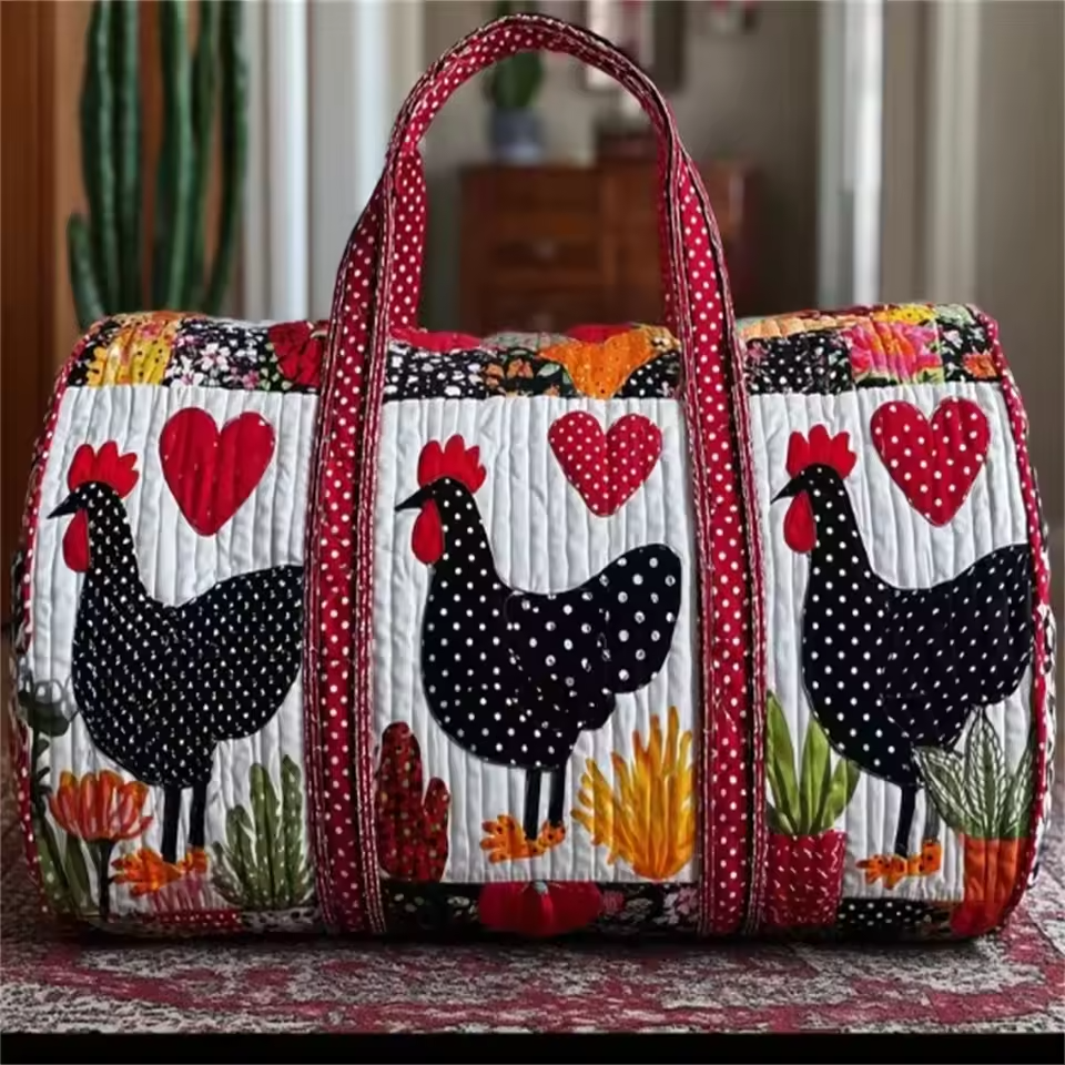 Corinne | Handgefertigte weiche Reisetasche