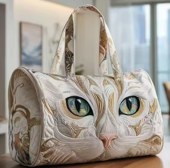 Martha | Handgefertigte weiche Reisetasche