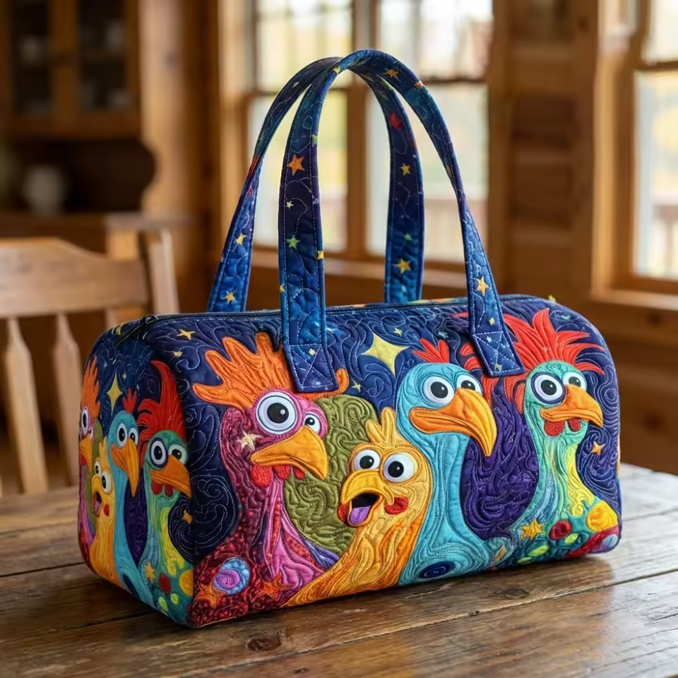 Colette | Handgefertigte weiche Reisetasche