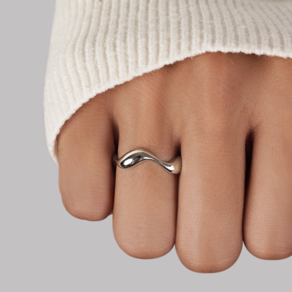 Schlicht-eleganter Minimalisten-Ring