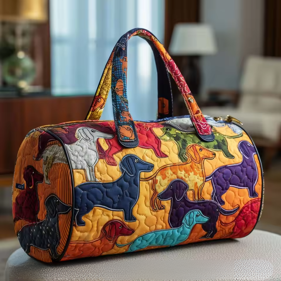 Eliane | Handgefertigte weiche Reisetasche