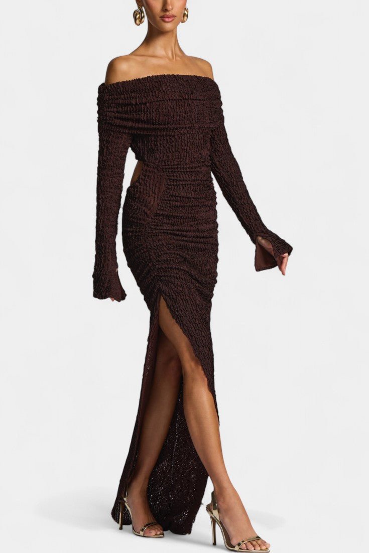 Albertine | Maxikleid mit fallendem Schnitt