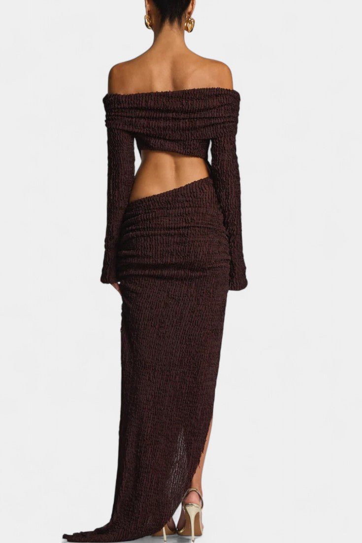 Albertine | Maxikleid mit fallendem Schnitt