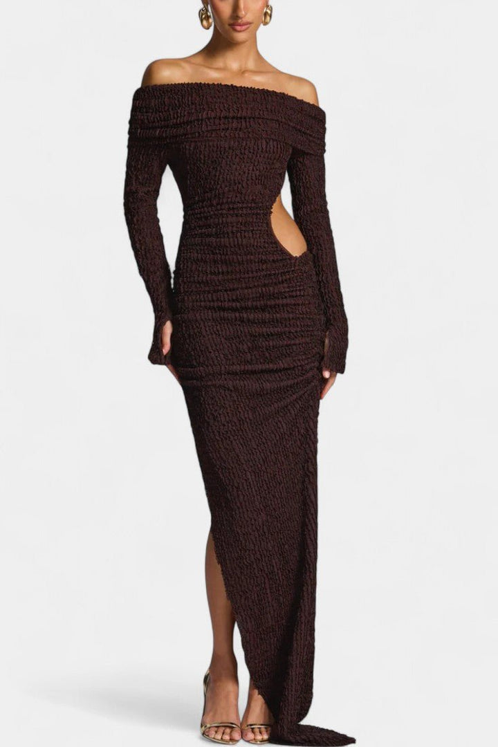 Albertine | Maxikleid mit fallendem Schnitt