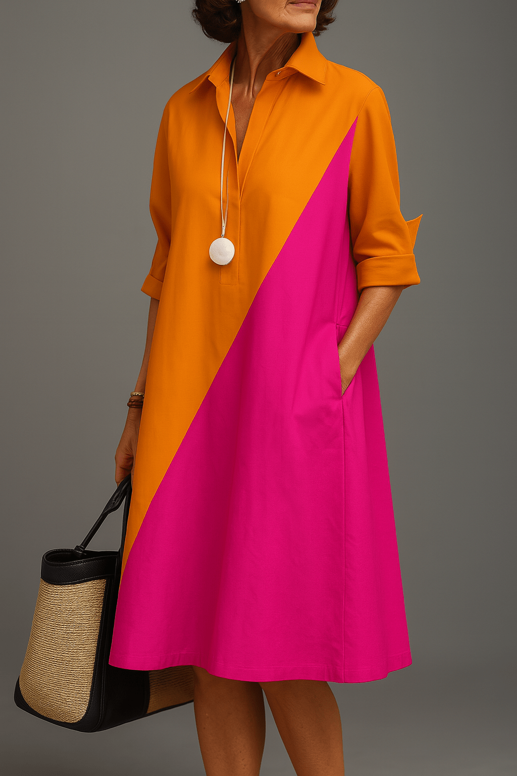 Albertine | Kleid in Midilänge