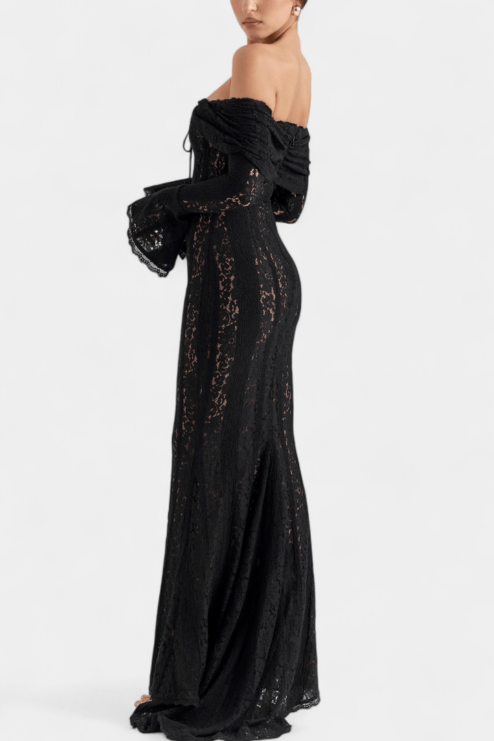 Albertine | Schulterfreies Kleid