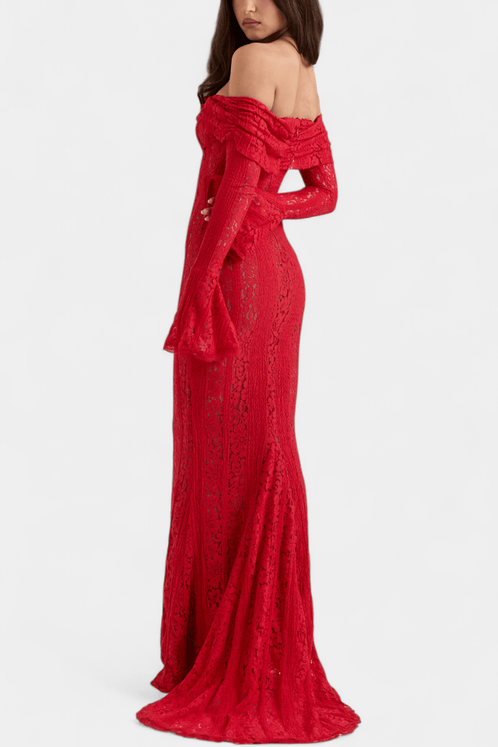 Albertine | Schulterfreies Kleid