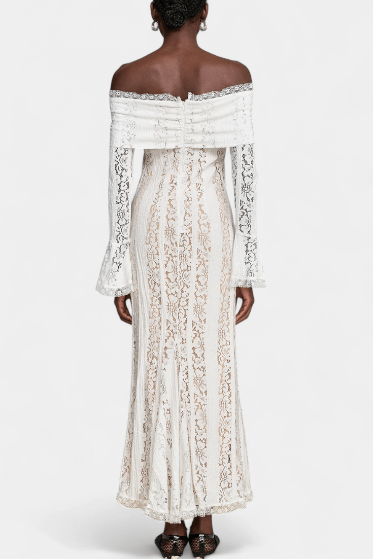 Albertine | Schulterfreies Kleid