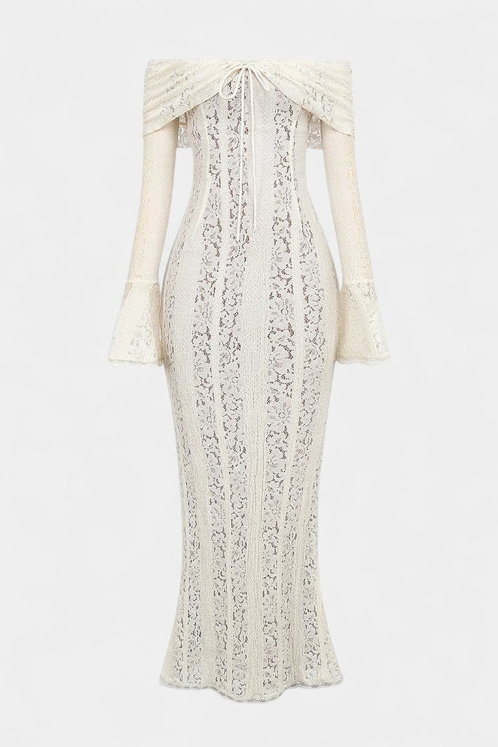 Albertine | Schulterfreies Kleid
