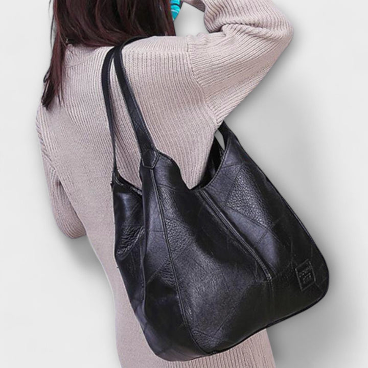 Albertine | Klassische Vintage-Leder-Tote-Bag