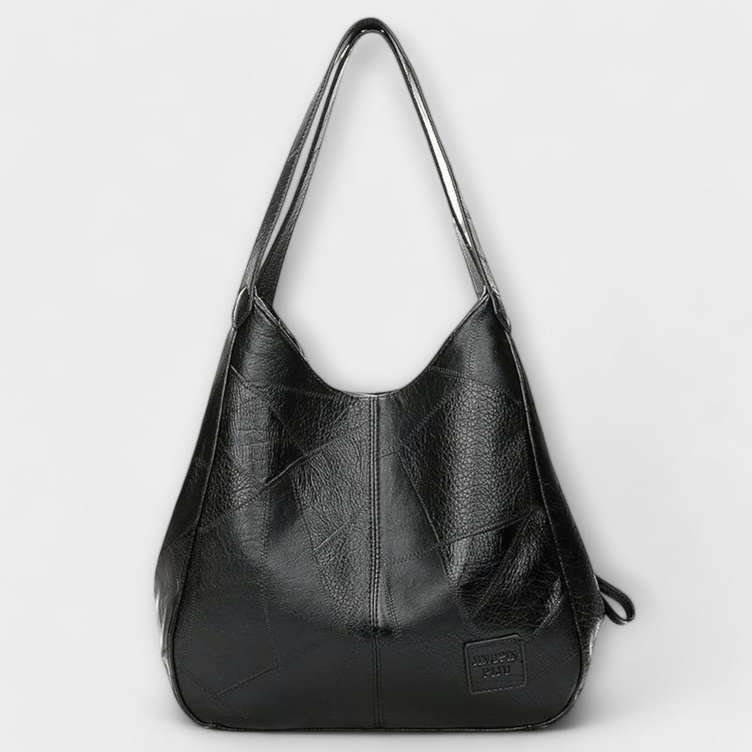 Albertine | Klassische Vintage-Leder-Tote-Bag