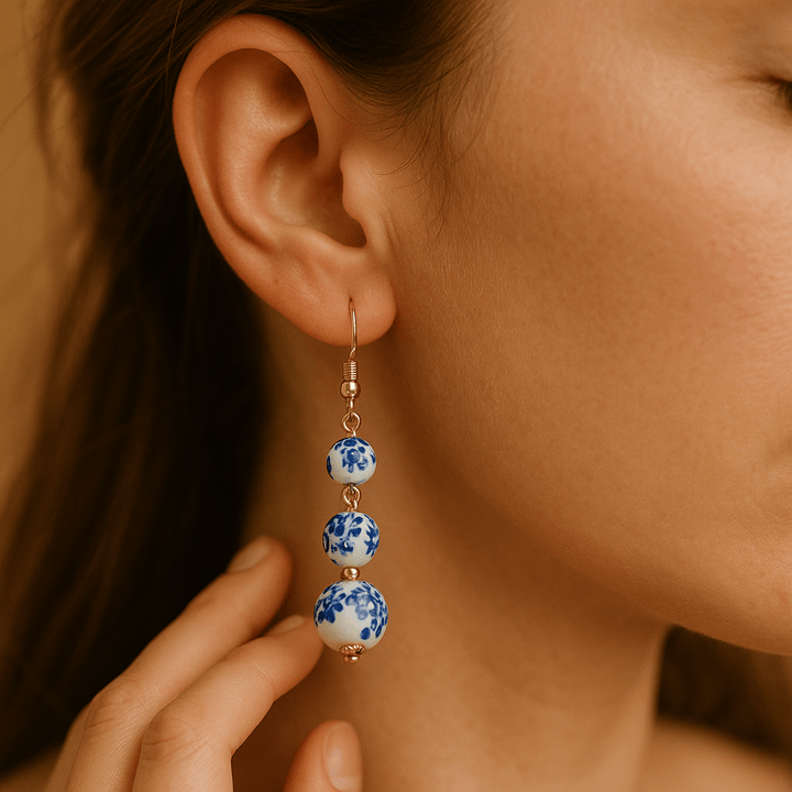 Barbara | Blaue Ohrringe