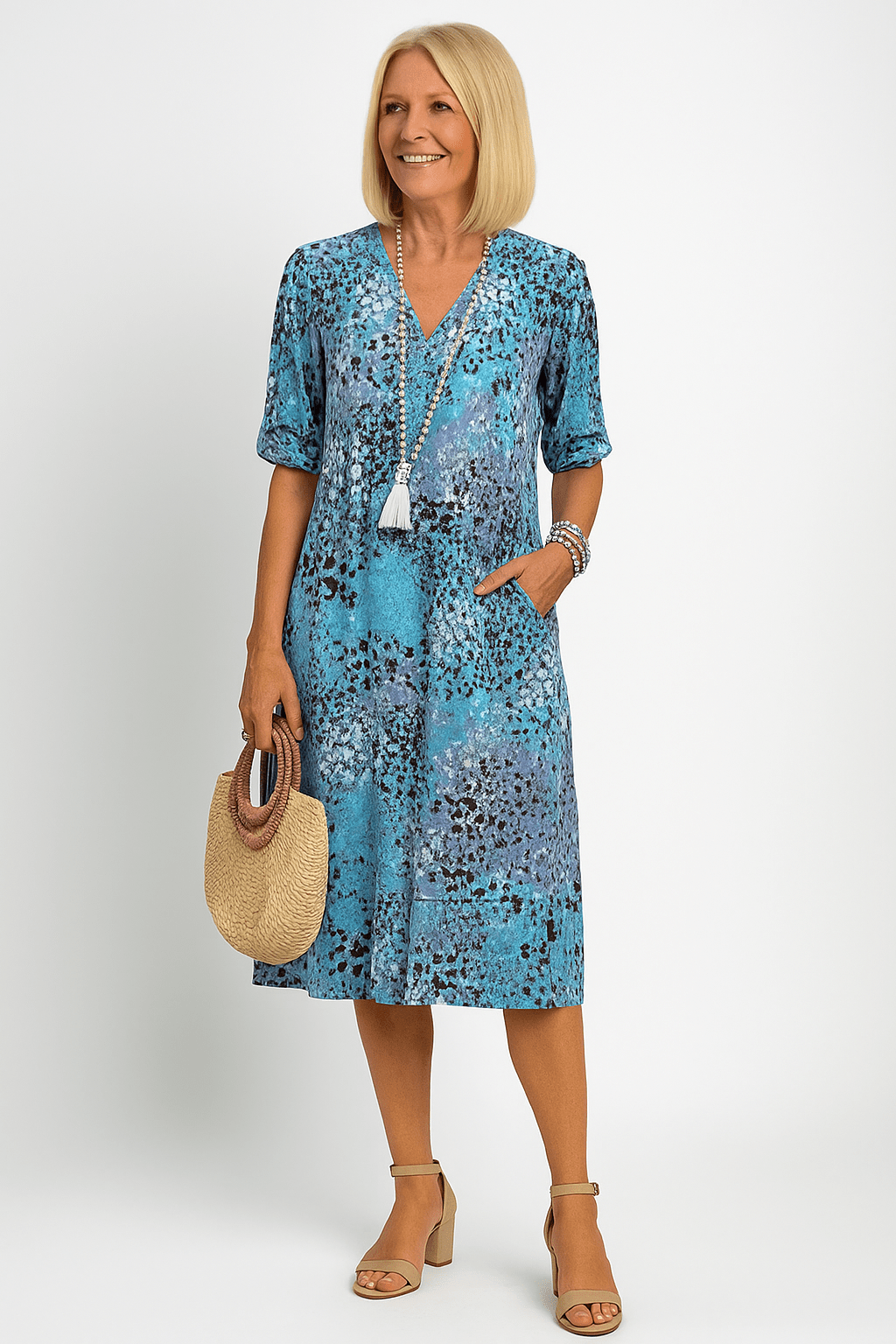 Valerie | Kleid in Midilänge