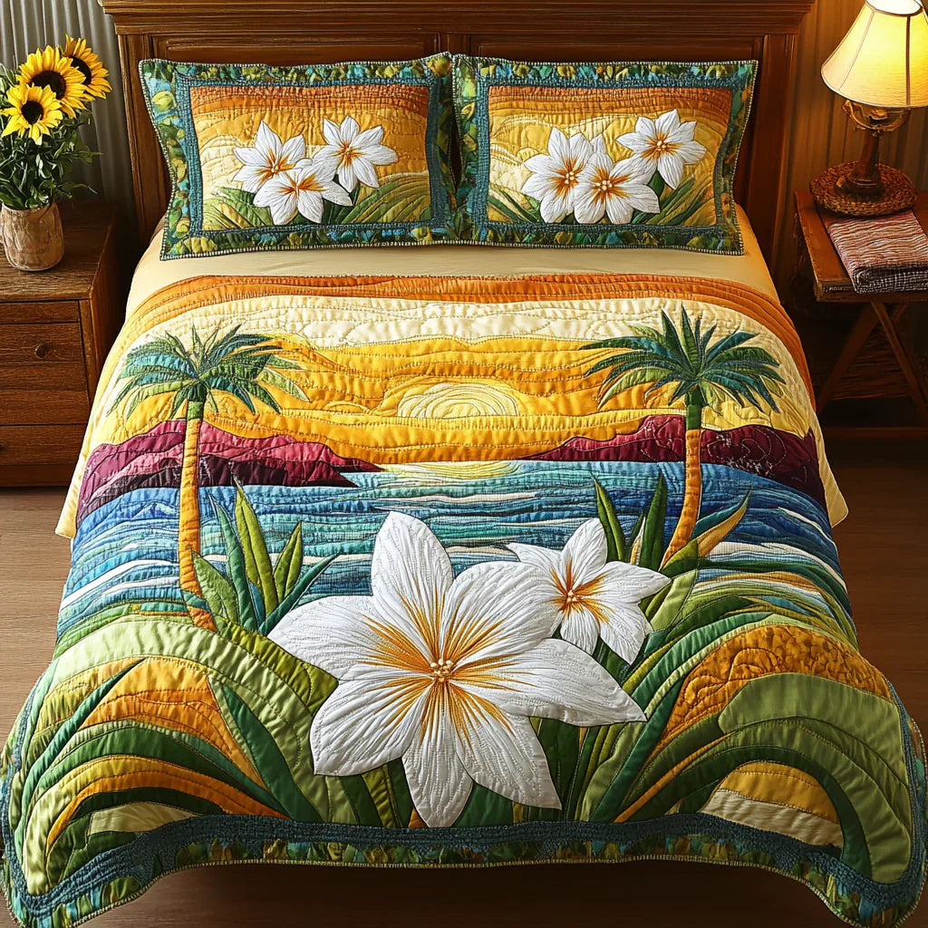 3-teiliges Matratzen-Set im Aloha-Stil