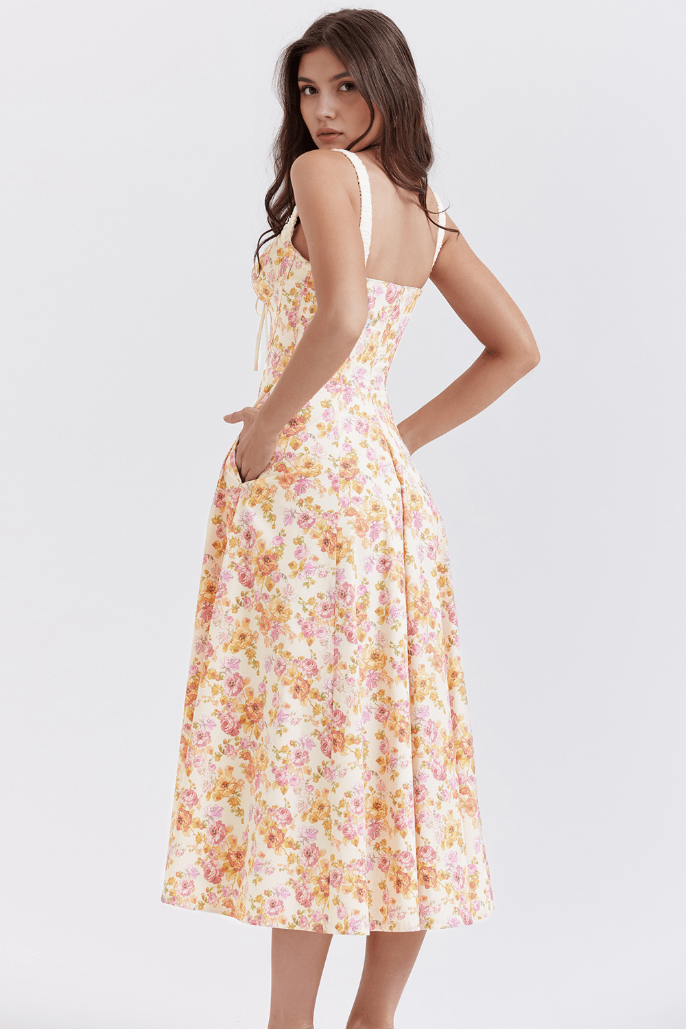 Amélie | Kleid in Midilänge