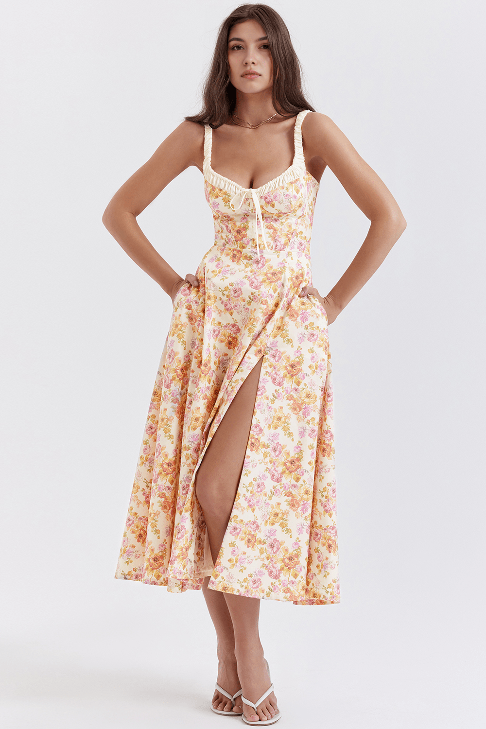Amélie | Kleid in Midilänge