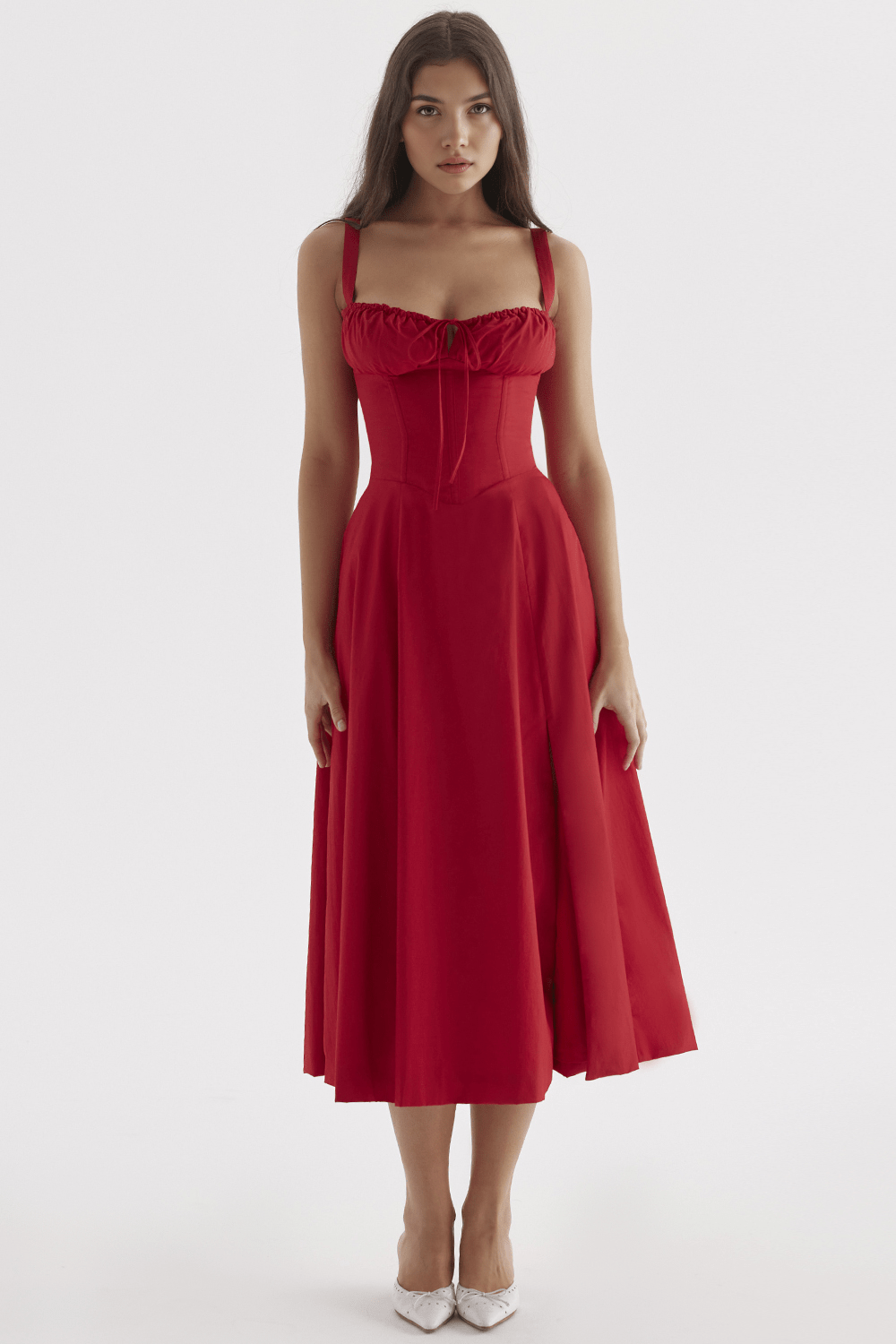 Anna | Kleid in Midilänge