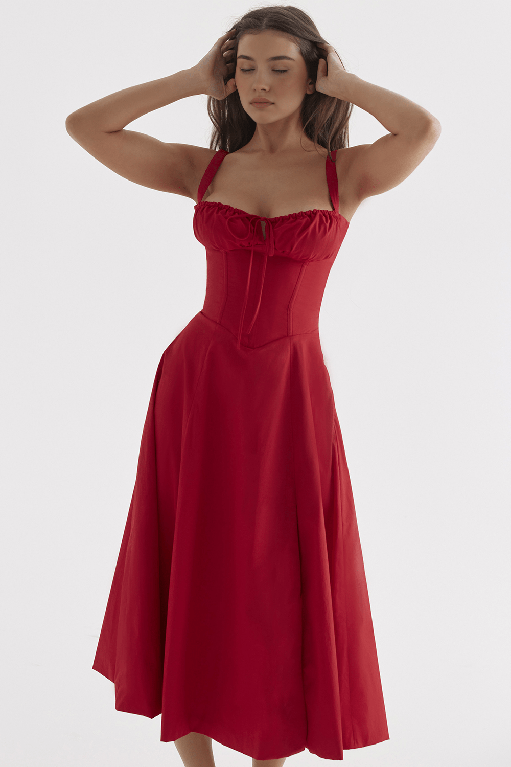 Anna | Kleid in Midilänge
