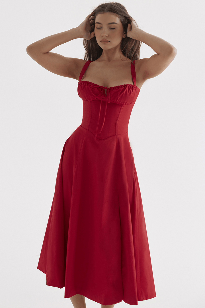 Anna | Kleid in Midilänge