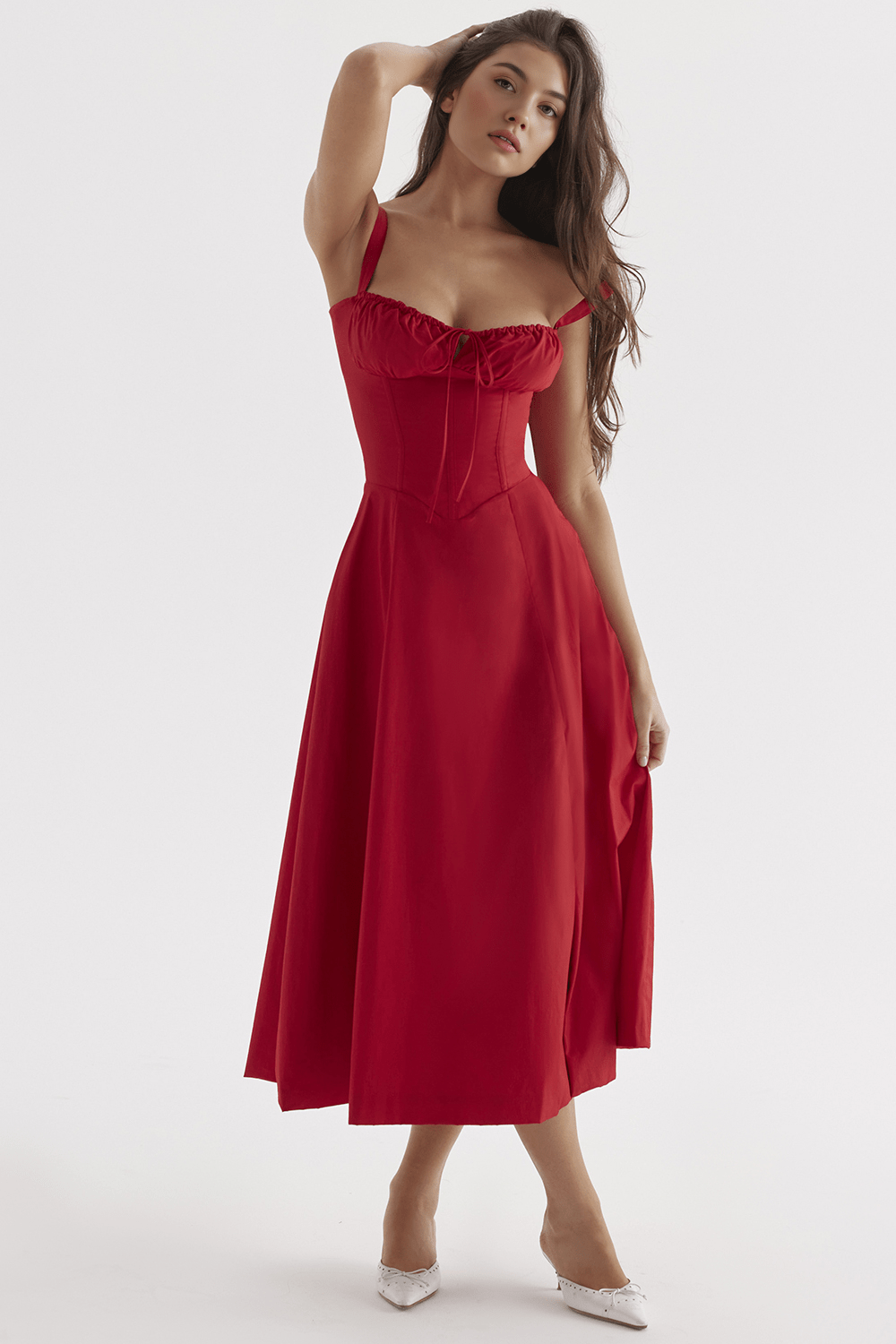 Anna | Kleid in Midilänge