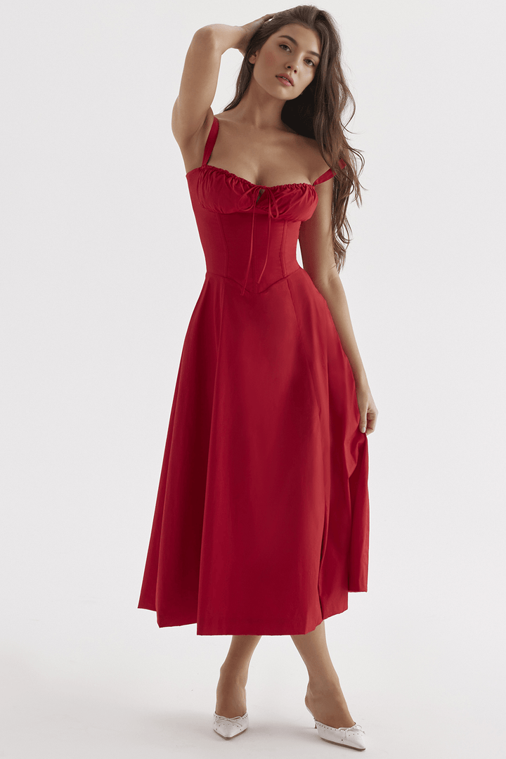 Anna | Kleid in Midilänge