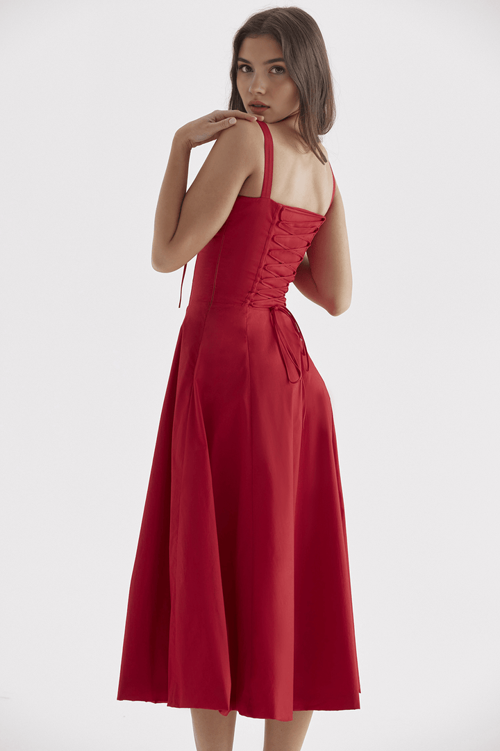 Anna | Kleid in Midilänge