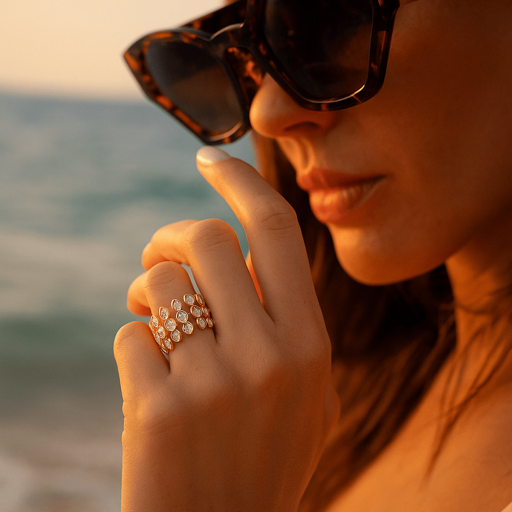Anita | Vergoldetes Armband