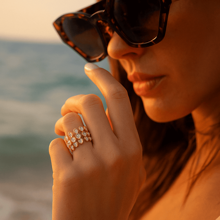 Anita | Vergoldetes Armband