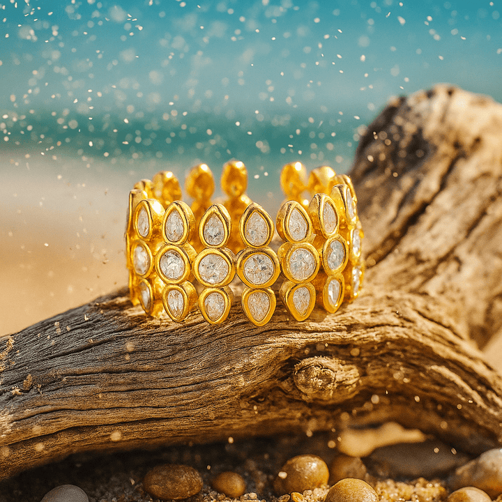 Anita | Vergoldetes Armband