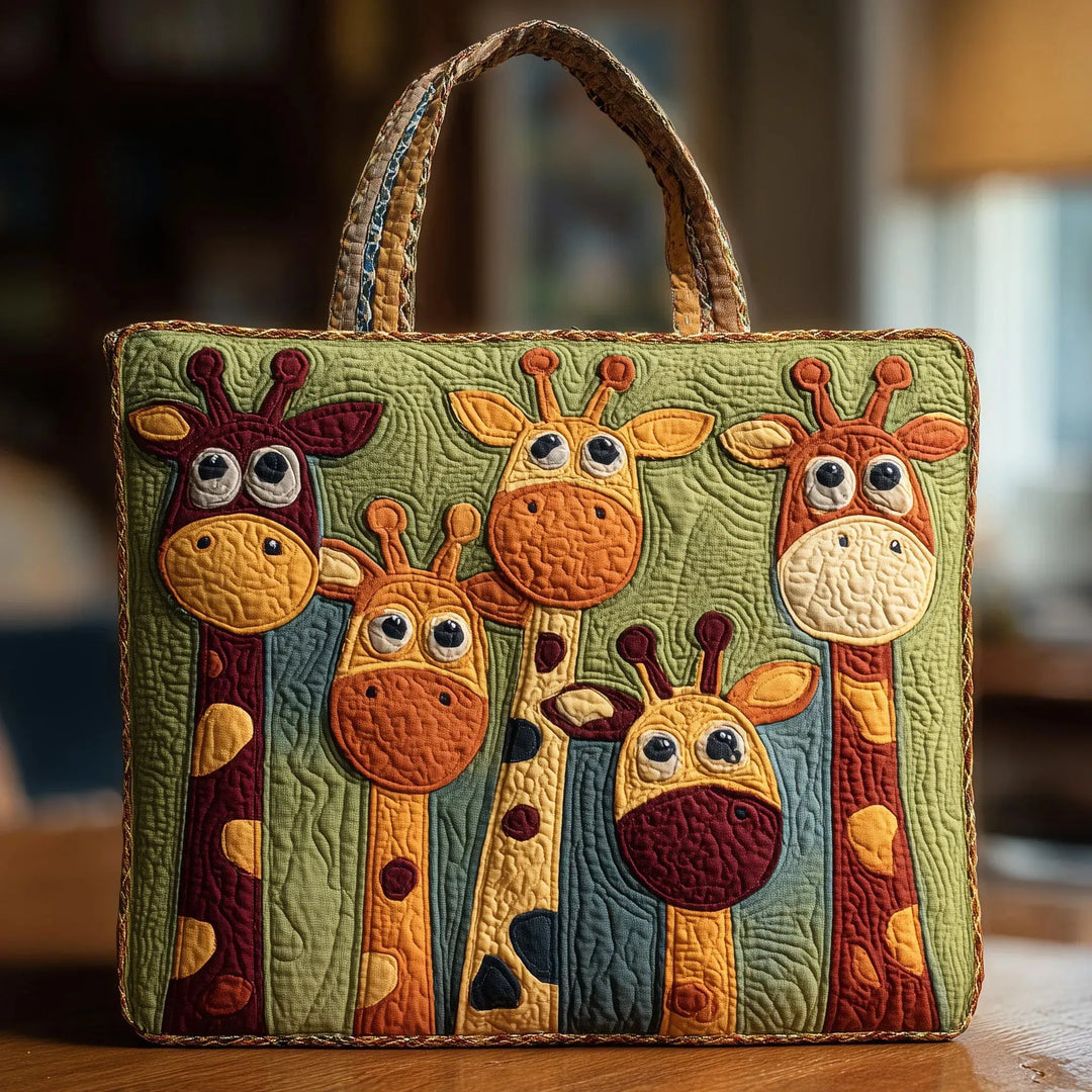 Quilt-Tasche – Giraffen-Design