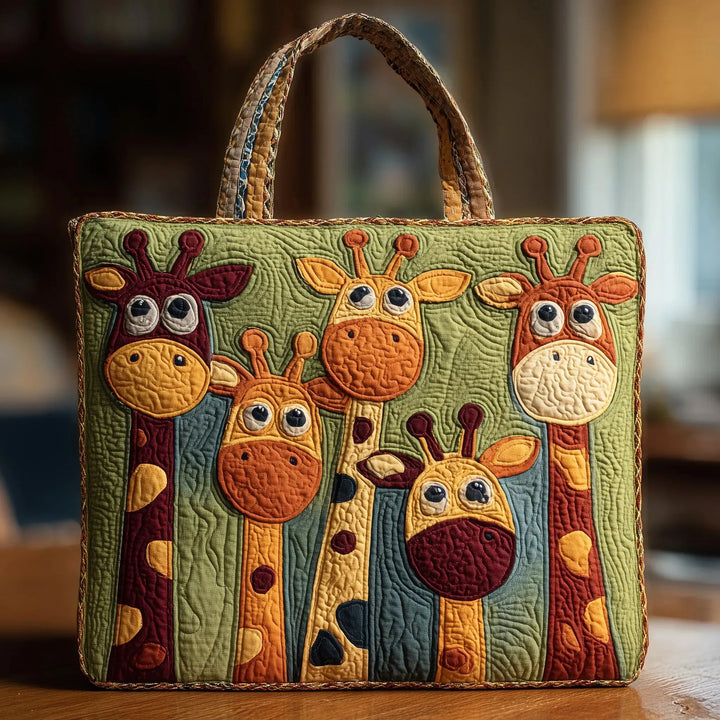 Quilt-Tasche – Giraffen-Design