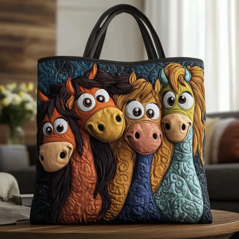 Handwerkstasche – Fröhliches Pony