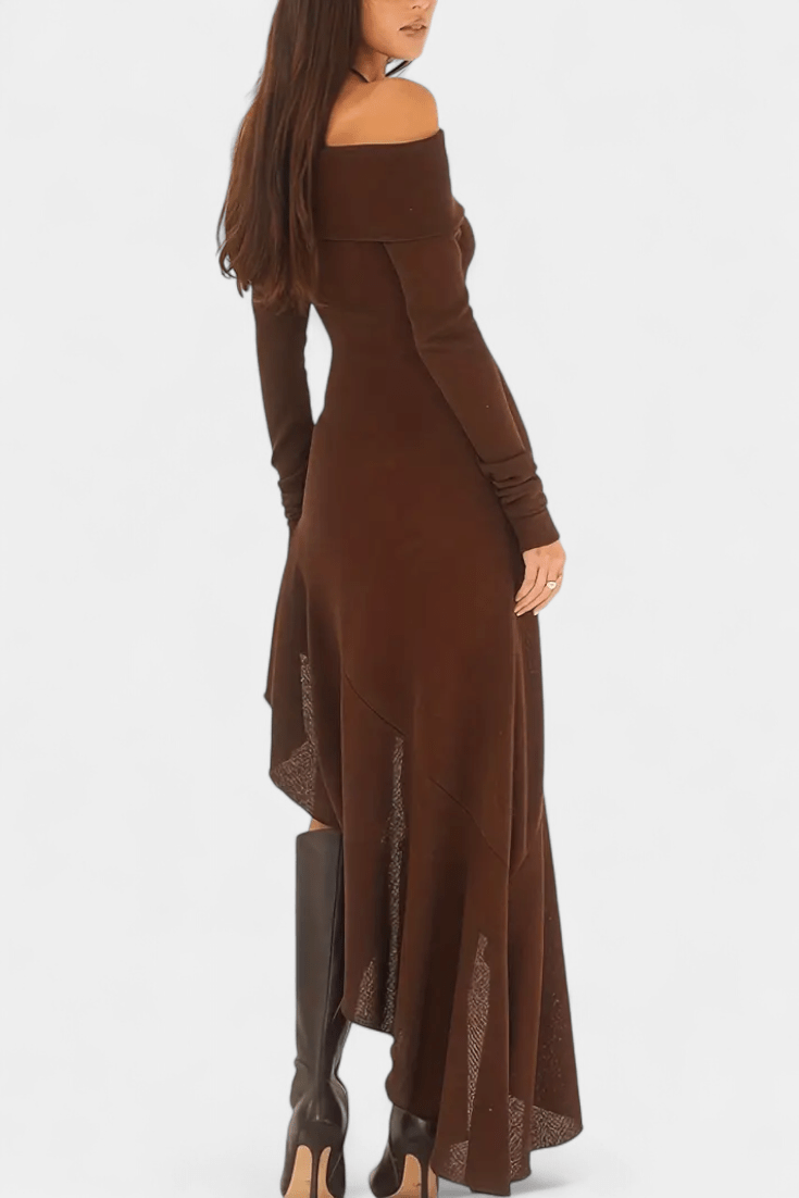Brigitte | Kleid mit asymmetrischem Design