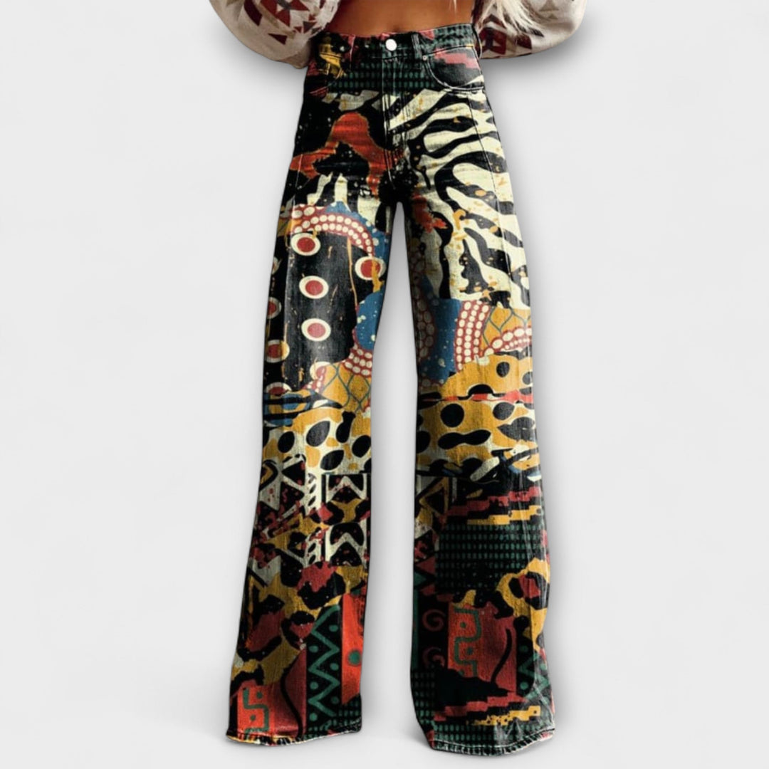 Cécile | Hose im Boho-Stil